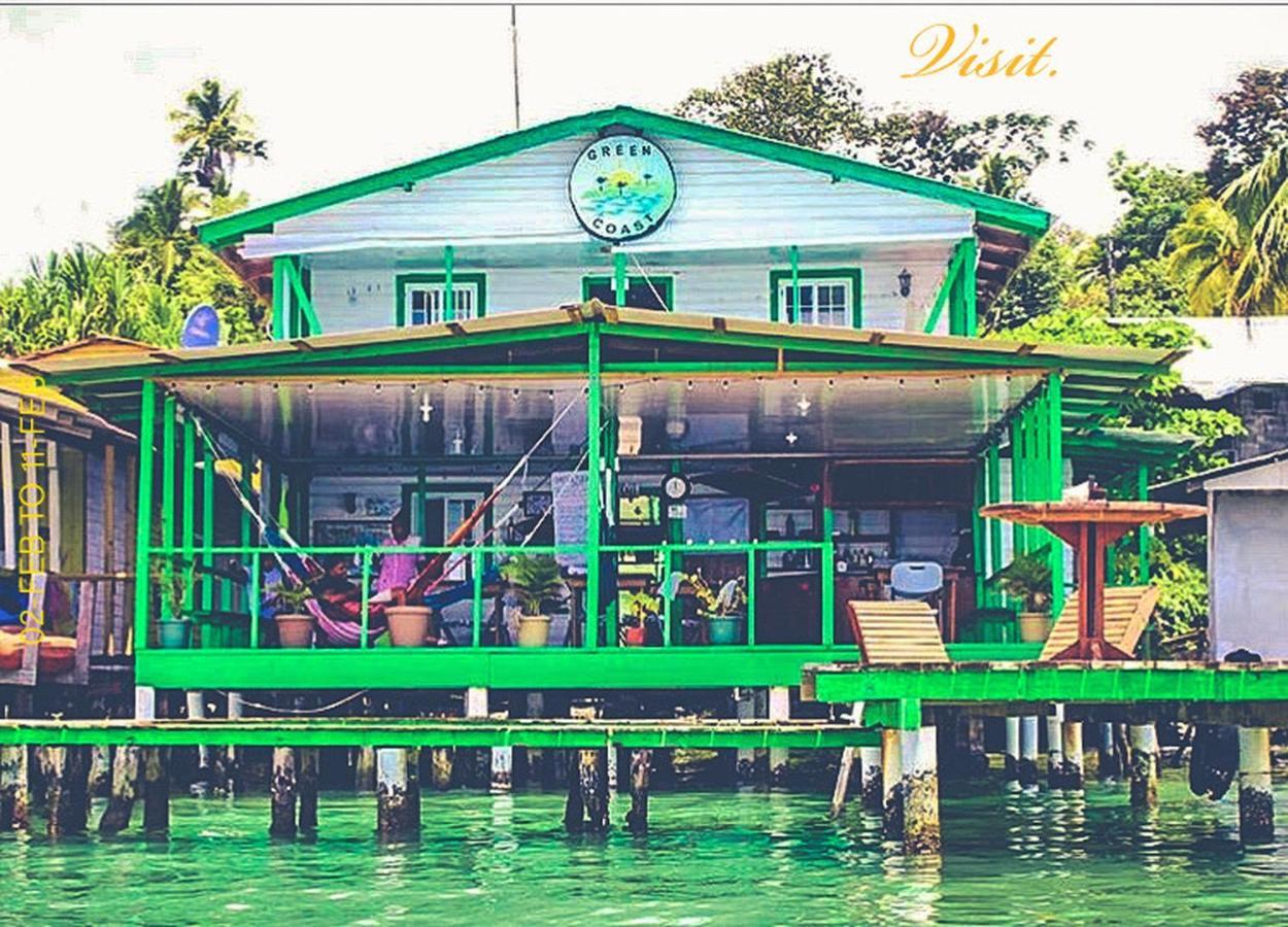 Hostal Green Coast Bocas del Toro Exterior foto